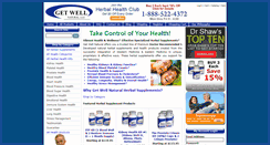 Desktop Screenshot of getwellnatural.com